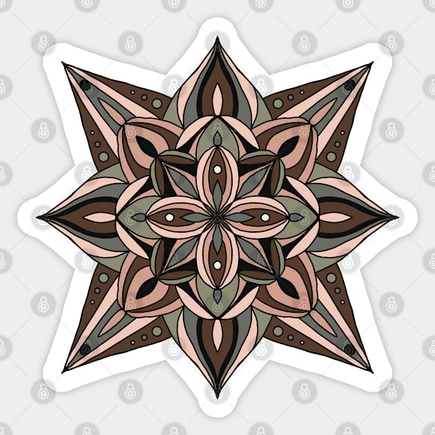 Star mandala Sticker by CreaKat